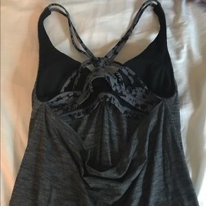 **BRAND NEW** Lululemon Grey Tank Top with Bra